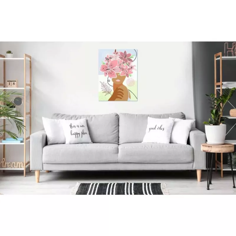 Krāsošana pēc numuriem Ravensburger CreArt Flowers on my Mind 23908 — radošs komplekts pieaugušajiem un pusaudžiem