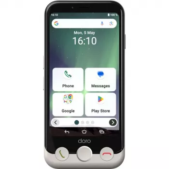 Viedtālrunis Doro Aurora A10 4.5 collu 4GB RAM 64GB Melns Balts
