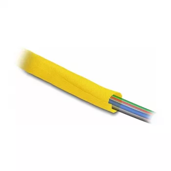 DeLOCK pašslēdzoša siltumizturīga pinuma uzmava 5 m x 10 mm dzeltena