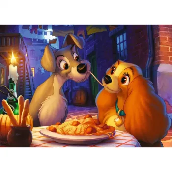 Puzle Disney Collector's Edition - Lēdija un Klaidonis (1000 gab.)