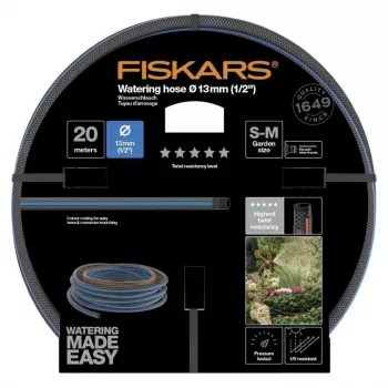 Dārza šļūtene Fiskars 1027107 20 m virszemes, zili pelēka