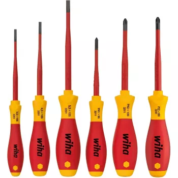 Wiha SoftFinish electric slimFix skrūvgriežu komplekts 3201K601