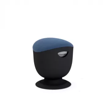 Ergonomiskais balansēšanas krēsls Up Up Seul Melns, D47 Zils audums