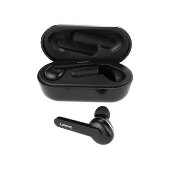 Lenovo HT28 bezvadu Bluetooth austiņas (TWS) melnas