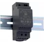 Jaudas pārveidotājs MEAN WELL DDR-30L-24, 30 W, ieeja 18–75 V, izeja 24 V, RoHS, 35×54.5×90 mm