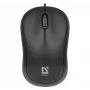 Vadu optiskā pele DEFENDER PATCH MS-759 USB Type-A, ambidekstrāla, 1000 DPI, melna