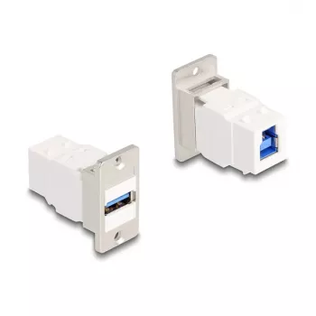 DeLOCK Keystone modulis USB 5 Gbps Type-A ligzda uz Type-B ligzdu