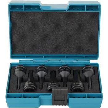Makita E-23628 - Trieciena uzgriežņu atslēgu komplekts Impack Black 1/2 | Garums 78.0mm | Iekļauts (E-23628)
