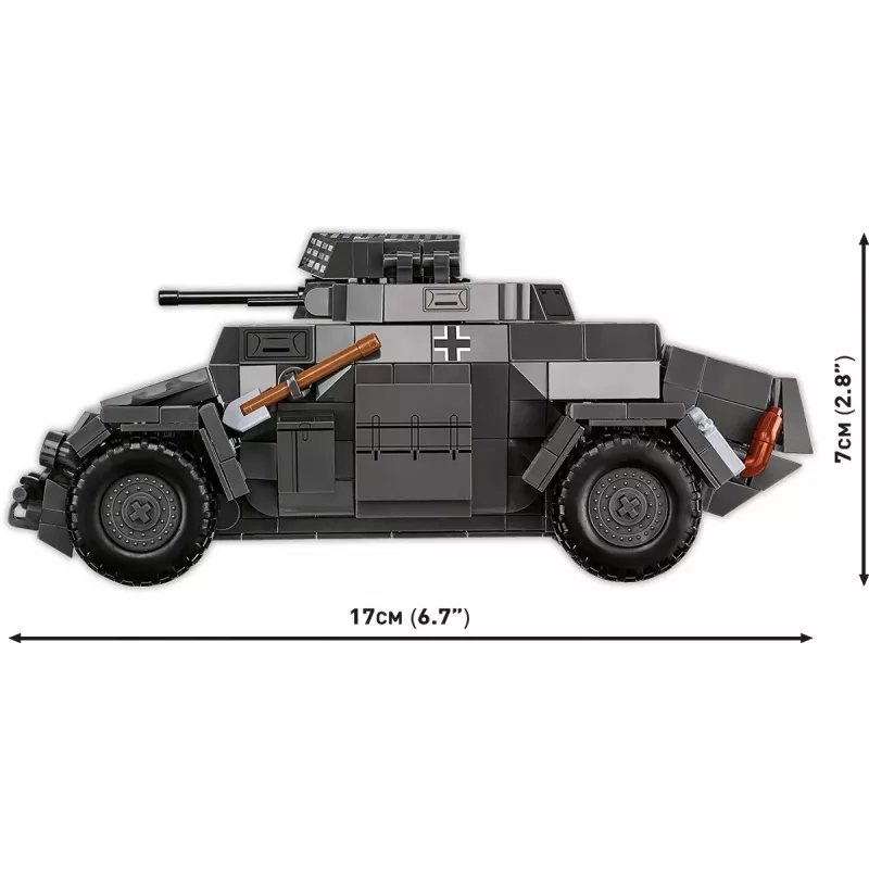 Cobi Bloķi Sd.Kfz 222 modelis COBI-2657 — 502 bloki