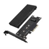 GRAUGEAR G-M2PCI01 Iekšējais M.2 adapteris PCIe vīrietis Melns 128mm