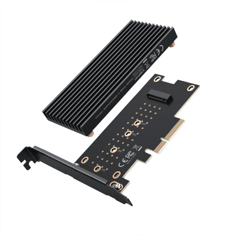 GRAUGEAR G-M2PCI01 Iekšējais M.2 adapteris PCIe vīrietis Melns 128mm