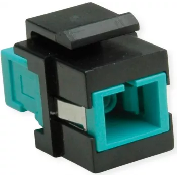 ROLINE optiskās šķiedras keystone ligzda SC/SC simplekss multimode OM3