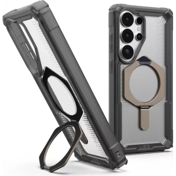 UAG Urban Armor Gear Plasma XTE Maciņš ar Statīvu un Magnētu Moduli | Samsung Galaxy S26 Ultra | pelnu pelēks/caurspīdīgs/titāns | 214522113136