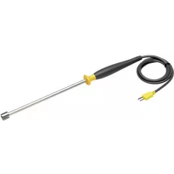 Fluke SureGrip testa zonde - melna, sudraba, dzeltena - nerūsējošais tērauds, PVC - 1 m - 60 V (2098723)