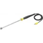 Fluke SureGrip testa zonde - melna, sudraba, dzeltena - nerūsējošais tērauds, PVC - 1 m - 60 V (2098723)