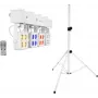 LED apgaismojuma komplekts EUROLITE KLS-180 Balts ar BS-2 skaļruņu statīviem, balti