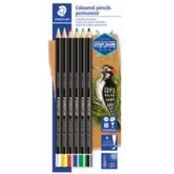 Marķieris Staedtler Lumocolor Multicolour 6 gab.