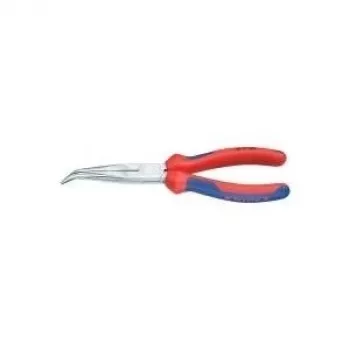 Knipex mehāniķu knaibles 200mm, 2. forma, 40° leņķis, daudzkomponentu apvalks, hromētas
