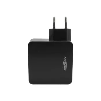 ANSMANN 247PD - Barošanas bloks - 45 vati - 4700 mA - PD, QC 3.0 - 2 izejas porti (USB, USB-C) - Melns (1001-0095)