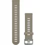 Garmin 010-11251-0Z Silikona siksniņa 20 mm smilšu krāsā