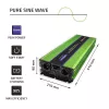 Qoltec Monolith tīkla adapteris/invertors Auto 5000 W Green