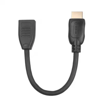 HDMI F-M pagarinātājs 15 cm v2.0