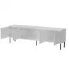 RTV skapis ABI 4D 200x38x62 balts matēts
