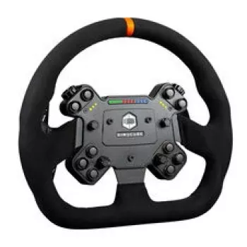 Simucube Valo GT-23 SC3 Simracing stūre, 320 mm diametrs, GT dizains, SC3 ātrās atlaišanas mehānisms - melna, zamšāda