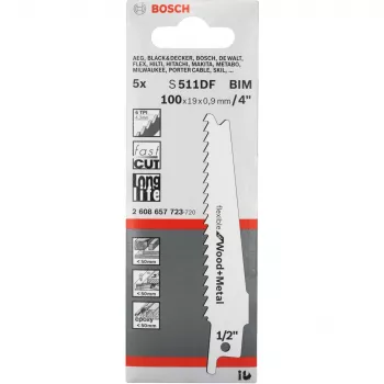 Bosch 2 608 657 723 zāģa asmens komplekts (5 gab.)