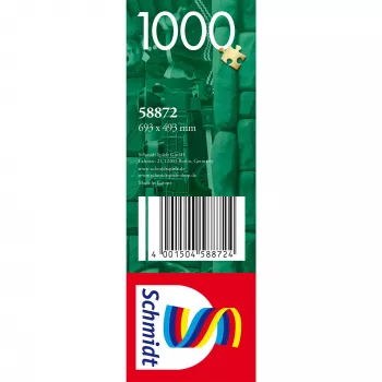 Puzle Schmidt Spiele 58872 — 1000 gabali, Ziemassvētku aina, 12+ gadi