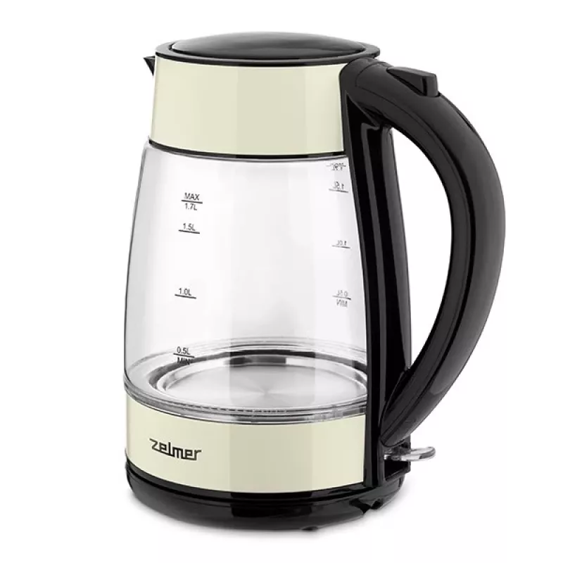 Zelmer ZCK8011I elektriskā tējkanna 1,7 L 2200 W Melna, Dzeltena
