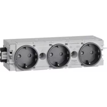 Hager GS30009011 Kontaktligzda grafīta krāsā (GS30009011)