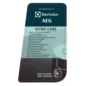 Electrolux Vitro Care plīts tīrīšanas krēms 300 ml – krēms keramikas un indukcijas plītīm, pudele ar dozatoru