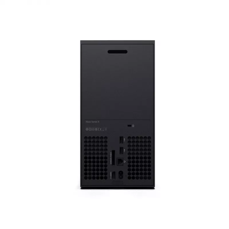 Spēļu konsole Microsoft Xbox Series X — 1 TB SSD, AMD Ryzen Zen 2 3.8 GHz, AMD RDNA 2 (12 TFLOPS), 4K HDR, Wi‑Fi 5, Gigabit Ethernet, Blu‑Ray