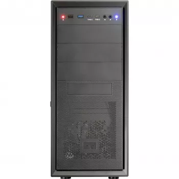 Datora korpuss Inter-Tech ATX IT-8862 Plaid, melns