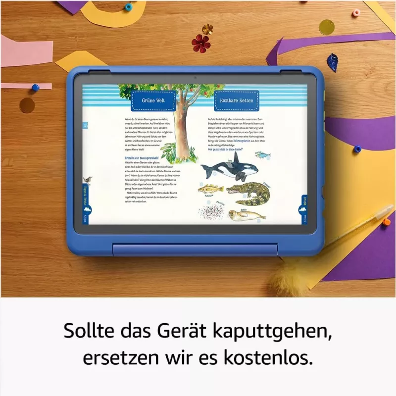 Amazon Fire HD10 Kids Pro 13. paaudze 32 GB piparmētru zaļš
