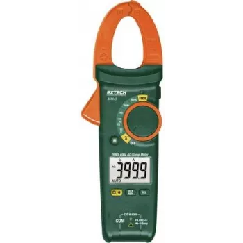 Extech MA443 Rokas multimetrs, digitālais skavas mērītājs CAT III 600 V, displejs (skaitīšana): 4000