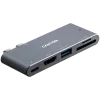 CANYON DS-5 5in1 Thunderbolt 3 4k Space Grey centrmezgls