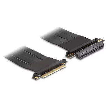 DeLOCK Riser Card PCI Express x8 vīriešu uz x8 slotu ar kabeli 60 cm