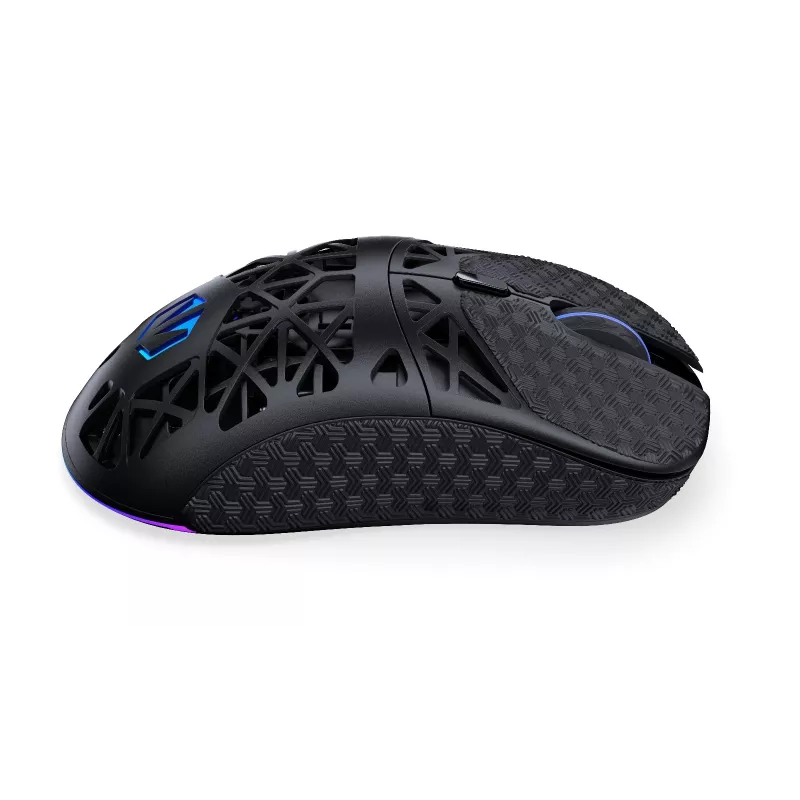 Endorfy LIV Wireless EY6A018 spēļu pele, optiskā 12000 DPI, Bluetooth/2,4 GHz/vadu USB-C, 6 pogas, RGB, melna