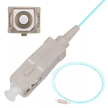 Extralink SC/UPC pigtail OM3 50/125 µm 2 m FTTH, Easy strip