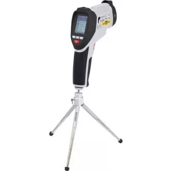 VOLTCRAFT IR-1600 CAM infrasarkanais termometrs ar pieres režīmu, melns (IR-1600CAM)