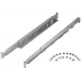 Rack sliežu komplekts PowerWalker 10120531 — sudrabs, platums 550 mm, augstums 140 mm, dziļums 70 mm