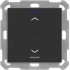 MDT BE-TAL55T106.A1 KNX spiedpoga Light 55 1f RGBW temperatūras sensors matēti melna žalūziju vadība 1