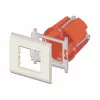 DeLOCK Easy 45 moduļu turētājs 80x80 mm balts
