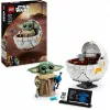 LEGO STAR WARS 75403 Grogu ar peldošu ratiņu