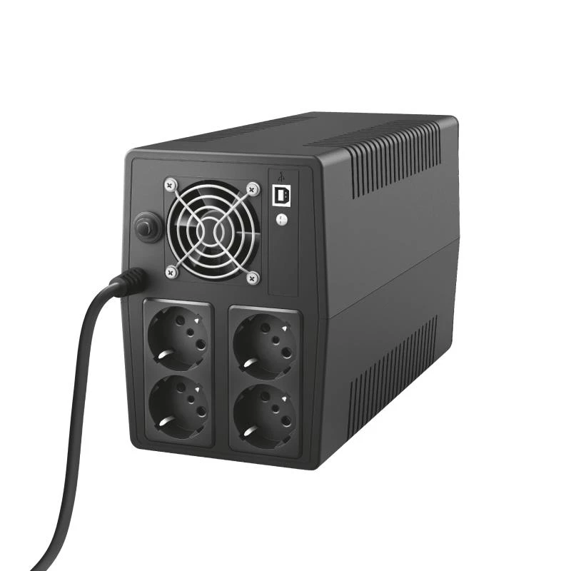 TRUST 23505 nepārtrauktās barošanas avots 1500 VA / 900 W, simulēts sinusoidālais signāls, galda/grīdas
