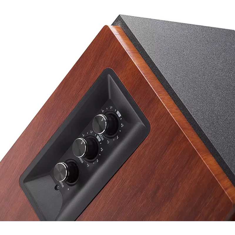 Edifier R1700BTS - Skaļruņu sistēma - Grāmatplauktu - Bezvadu - Bluetooth - 66 W (kopā) (R1700BTS WOOD)