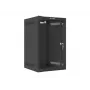 Sienas stiprinājuma skapis LANBERG WF10-2309-10B 9U, 469×280×310 mm, 10 collu dziļums, melns, IP20