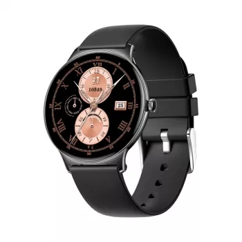 Viedpulkstenis Colmi V89 melns ar Bluetooth un sirdsdarbības monitoru